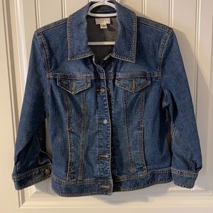Jean jacket from The Loft